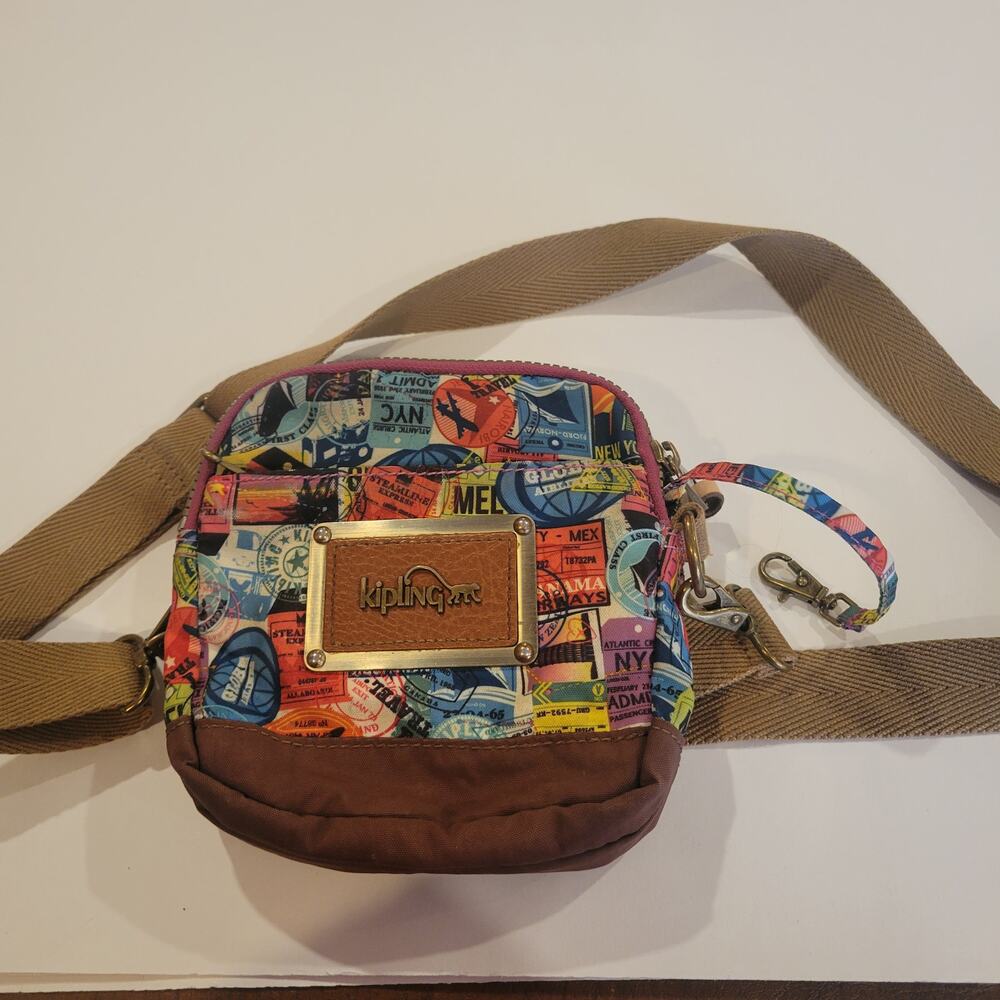 Kipling Purse Womens Convertible Sling Bag Travel Pockets